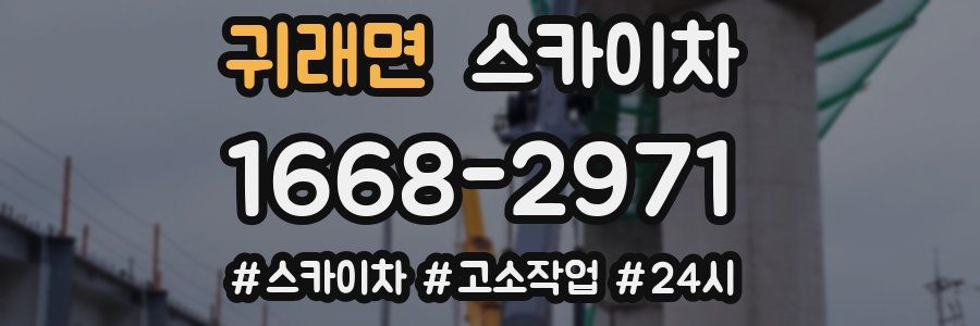 귀래면 스카이차