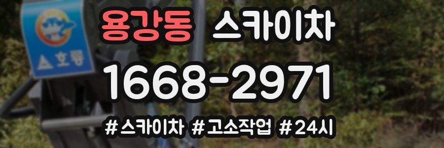 용강동 스카이차