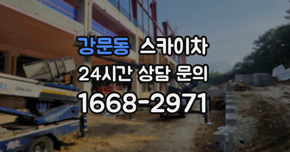 강문동 스카이차