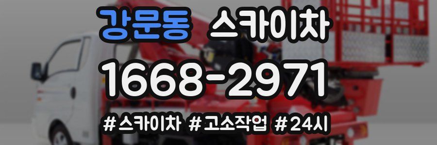 강문동 스카이차