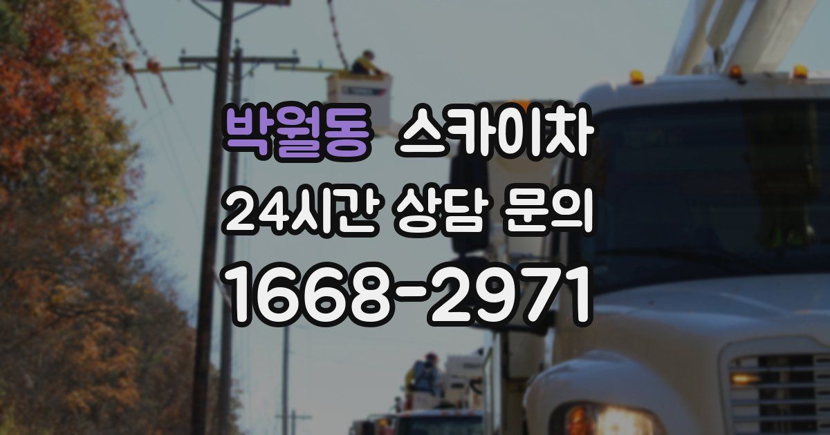 박월동 스카이차