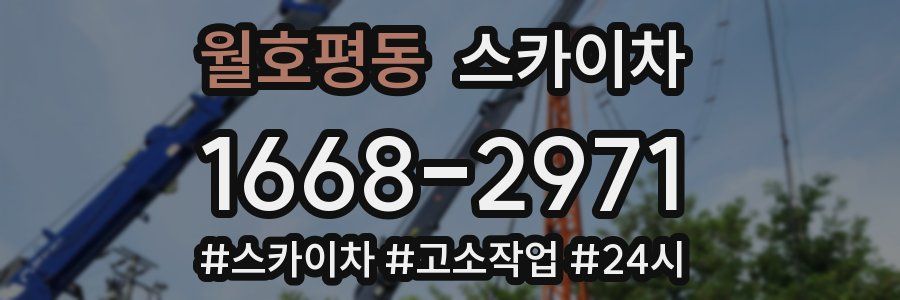 월호평동 스카이차