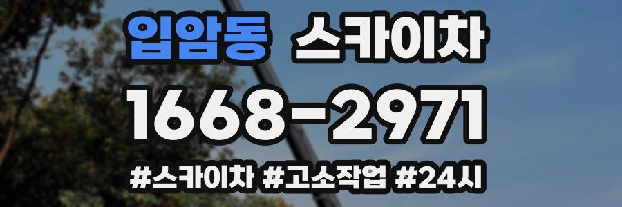 입암동 스카이차
