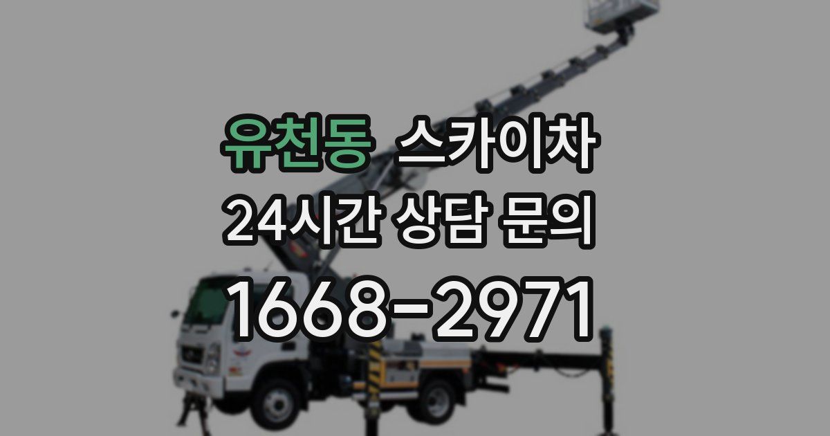 유천동 스카이차