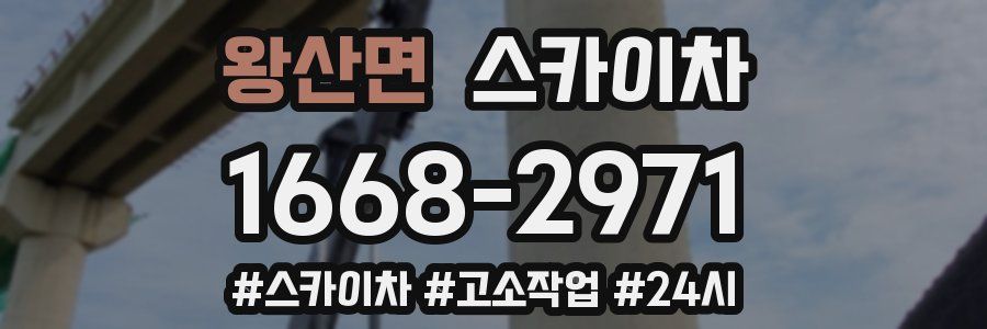 왕산면 스카이차