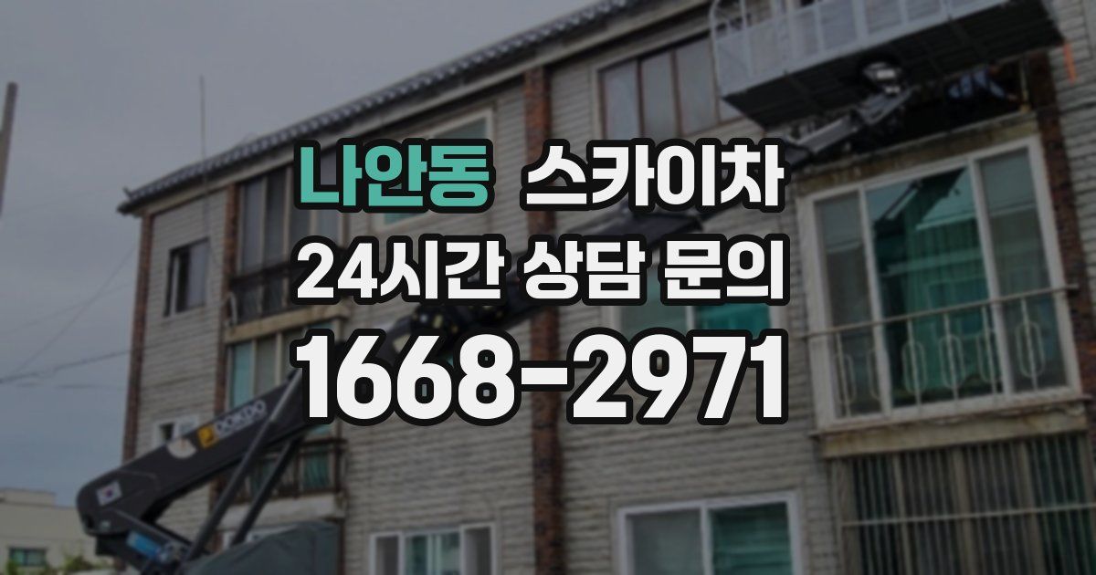 나안동 스카이차