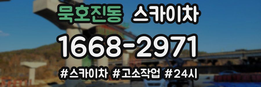 묵호진동 스카이차