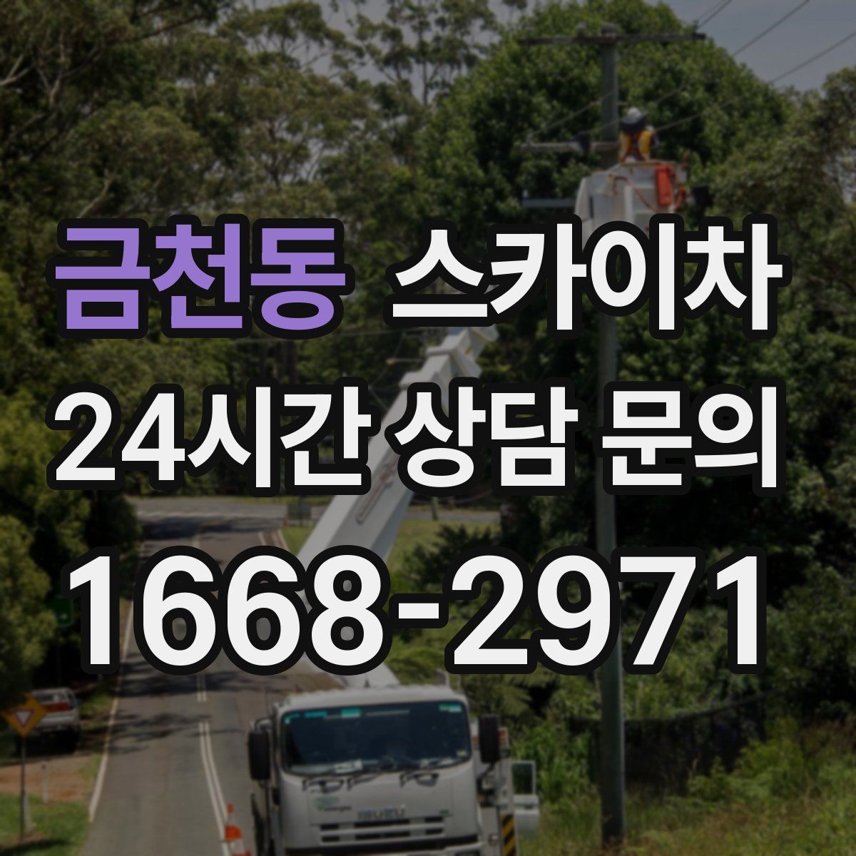 금천동 스카이차