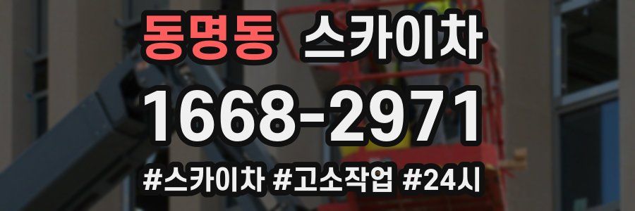 동명동 스카이차