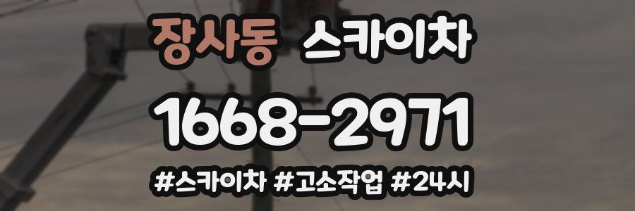 장사동 스카이차