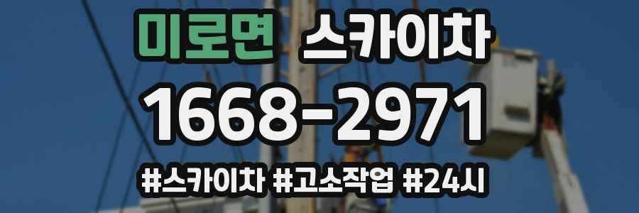 미로면 스카이차