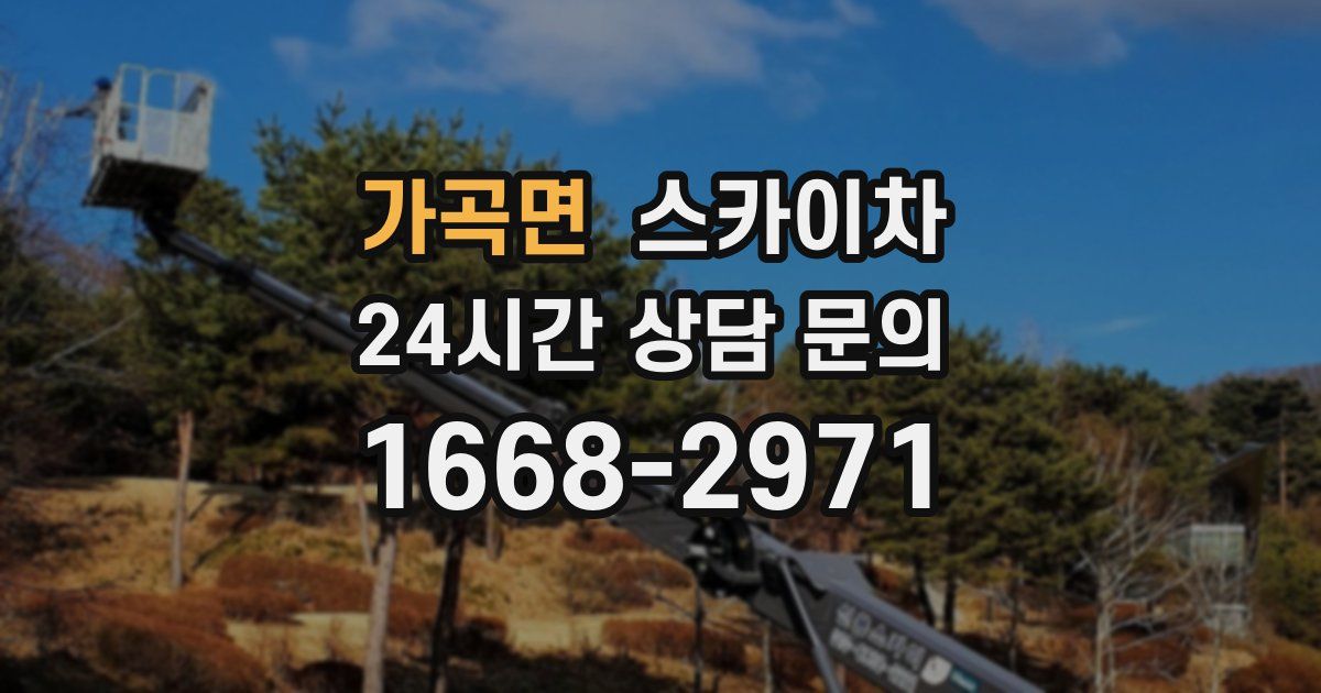 가곡면 스카이차