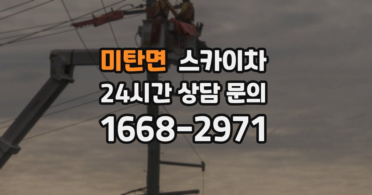 미탄면 스카이차