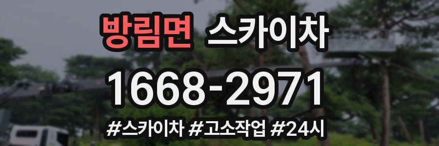 방림면 스카이차