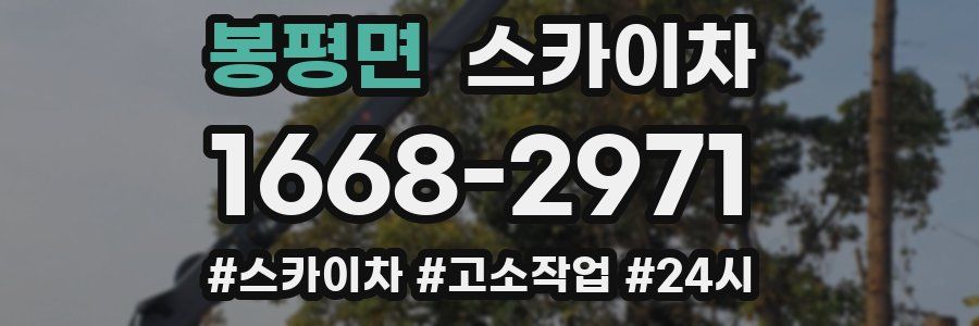 봉평면 스카이차