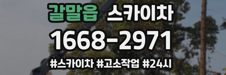 갈말읍 스카이차