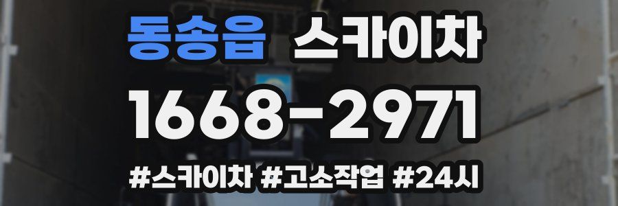 동송읍 스카이차