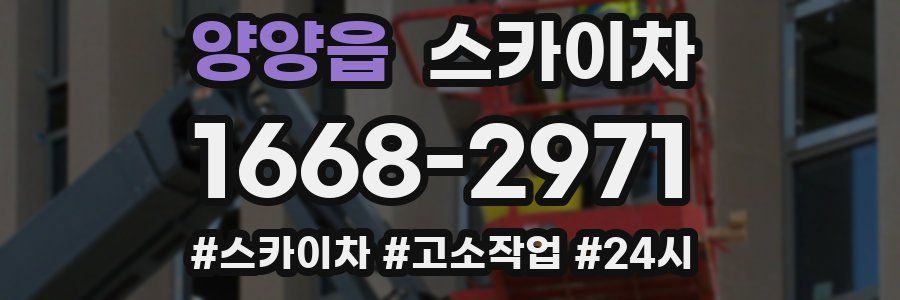 양양읍 스카이차