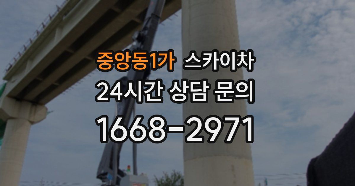 중앙동1가 스카이차