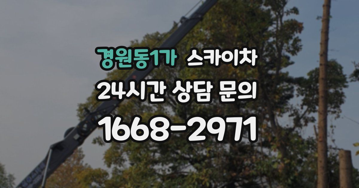 경원동1가 스카이차