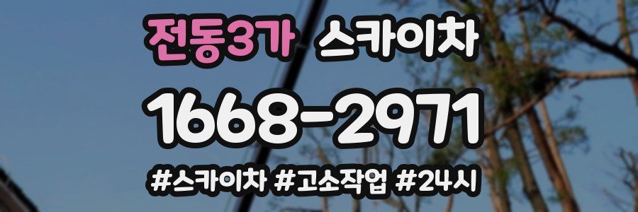 전동3가 스카이차