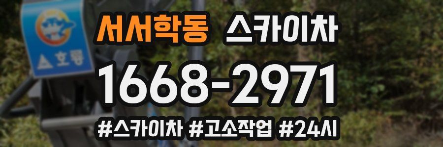 서서학동 스카이차