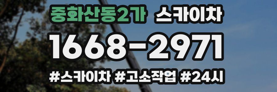 중화산동2가 스카이차