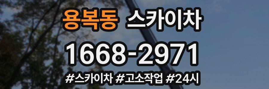 용복동 스카이차