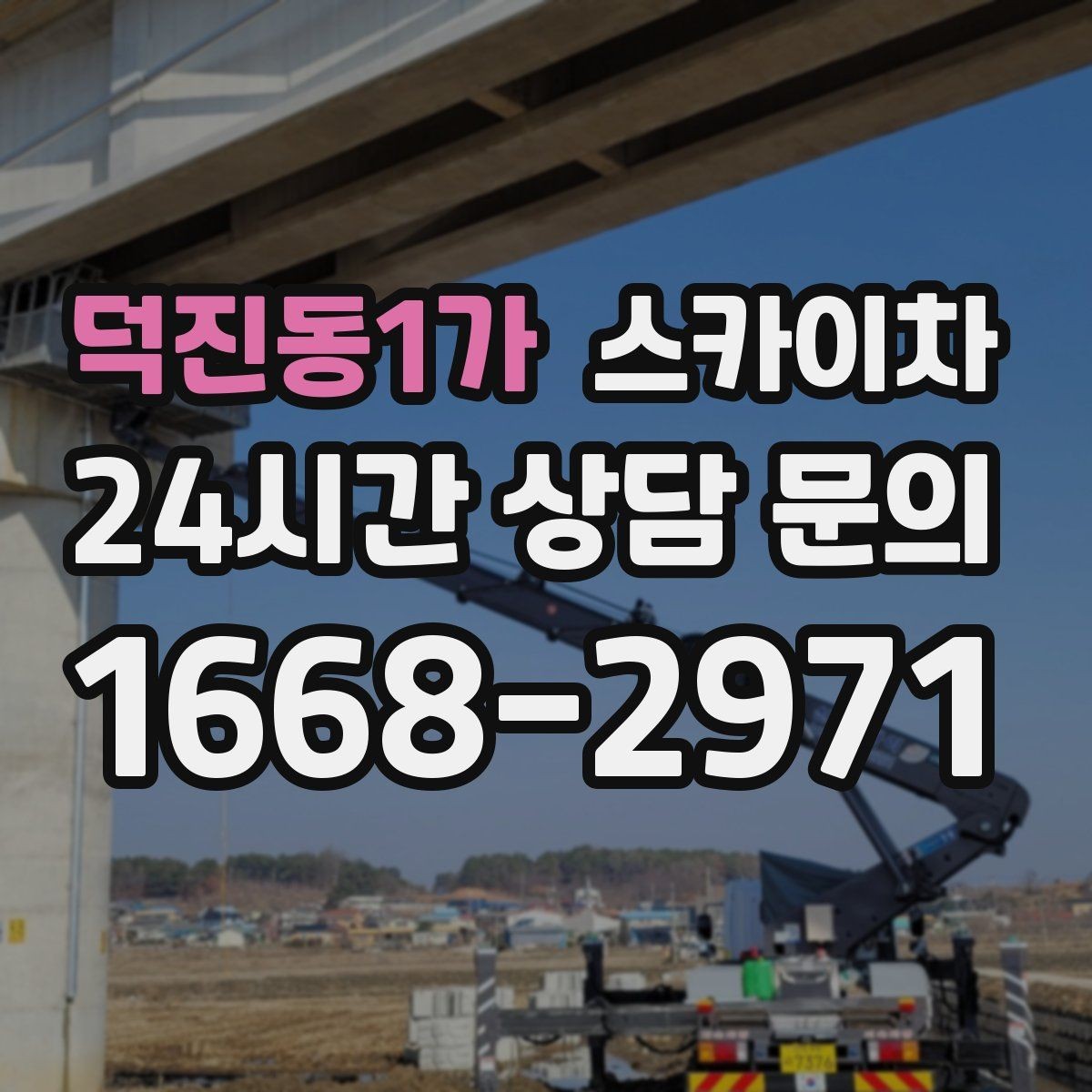 덕진동1가 스카이차 나무 가지 전정 작업에 활용하는 방법