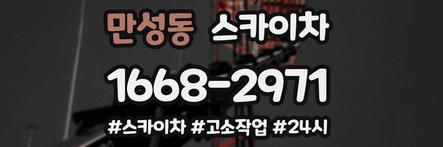 만성동 스카이차