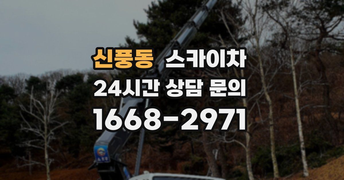 신풍동 스카이차