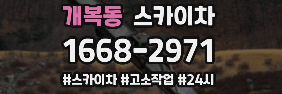 개복동 스카이차