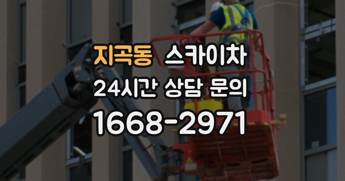 지곡동 스카이차