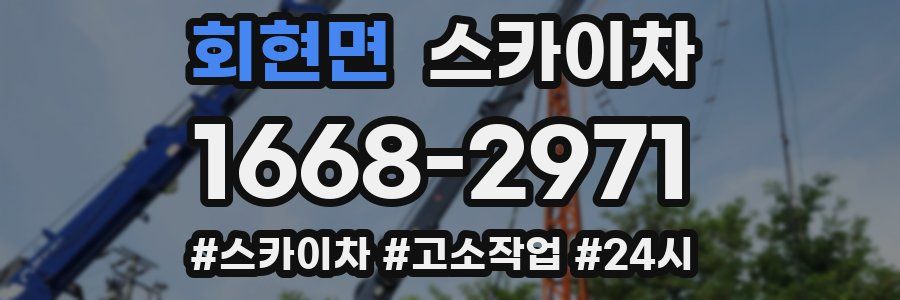 회현면 스카이차