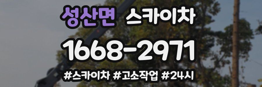 성산면 스카이차