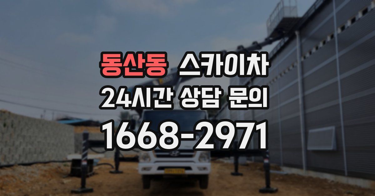 동산동 스카이차