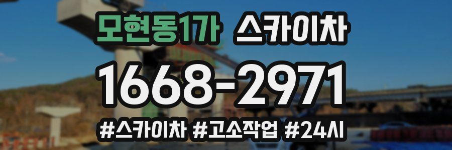 모현동1가 스카이차