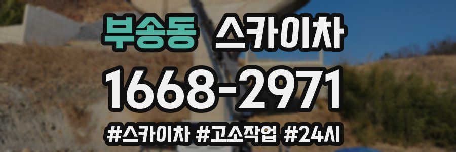 부송동 스카이차