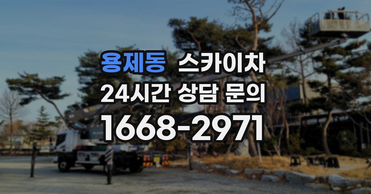 용제동 스카이차