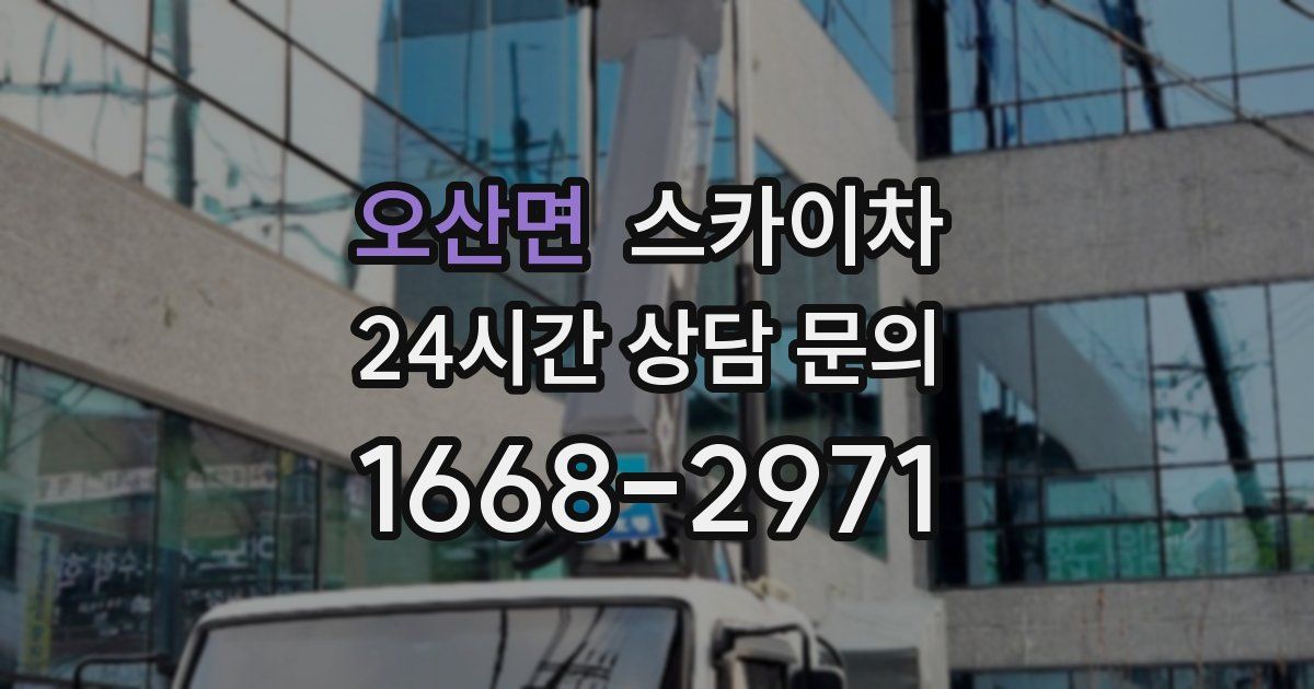 오산면 스카이차