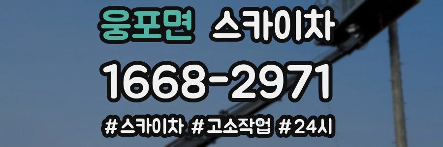 웅포면 스카이차