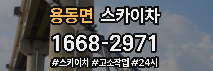 용동면 스카이차