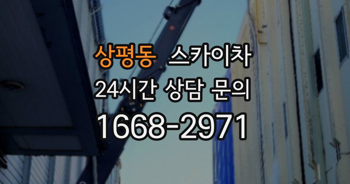 상평동 스카이차