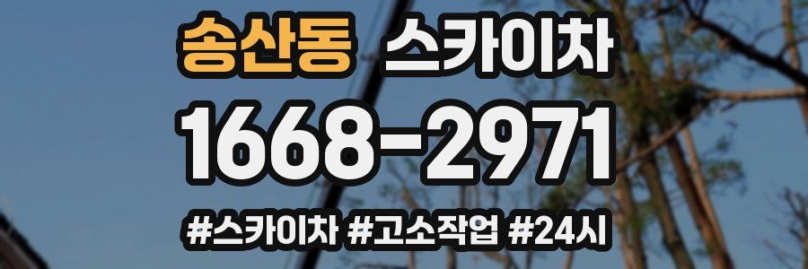 송산동 스카이차