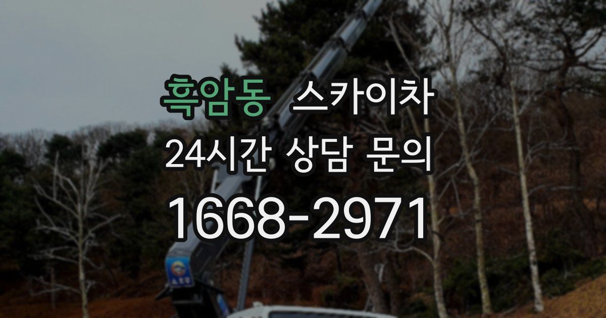 흑암동 스카이차