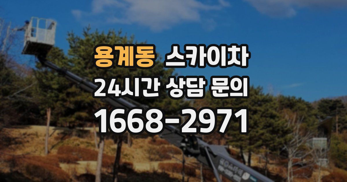 용계동 스카이차