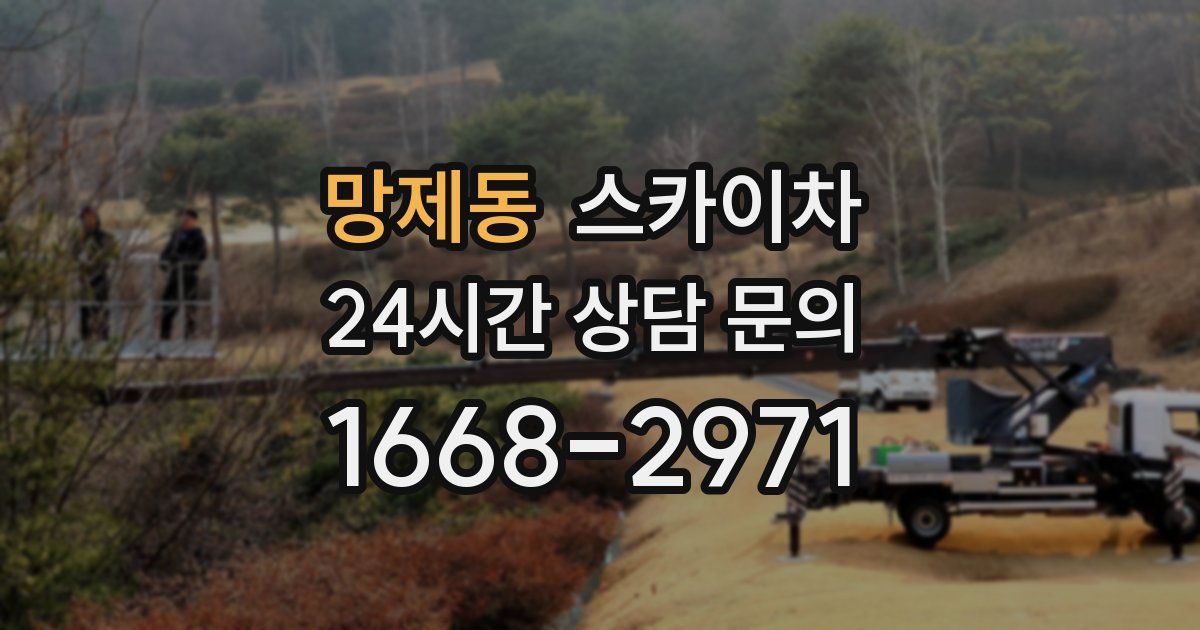 망제동 스카이차