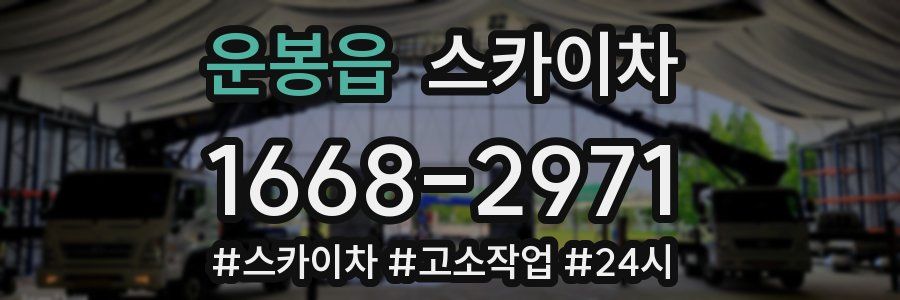 운봉읍 스카이차