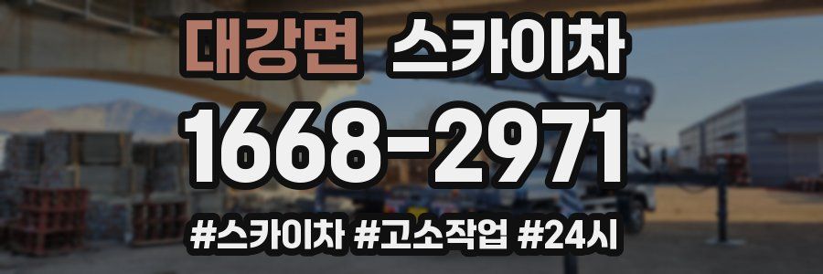 대강면 스카이차