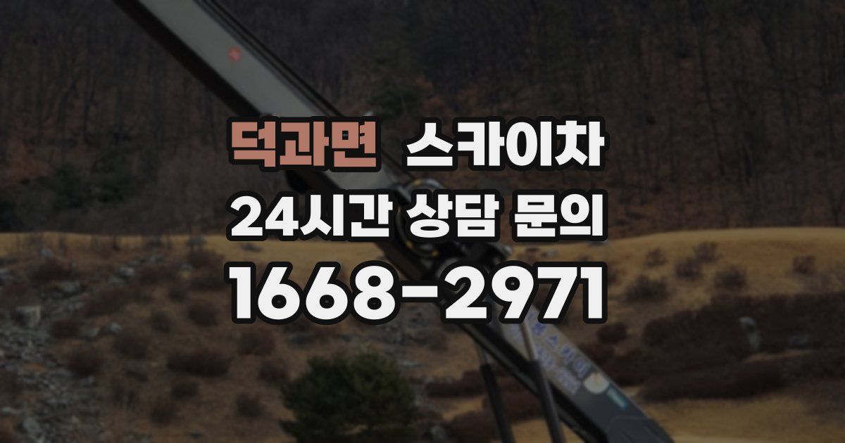 덕과면 스카이차